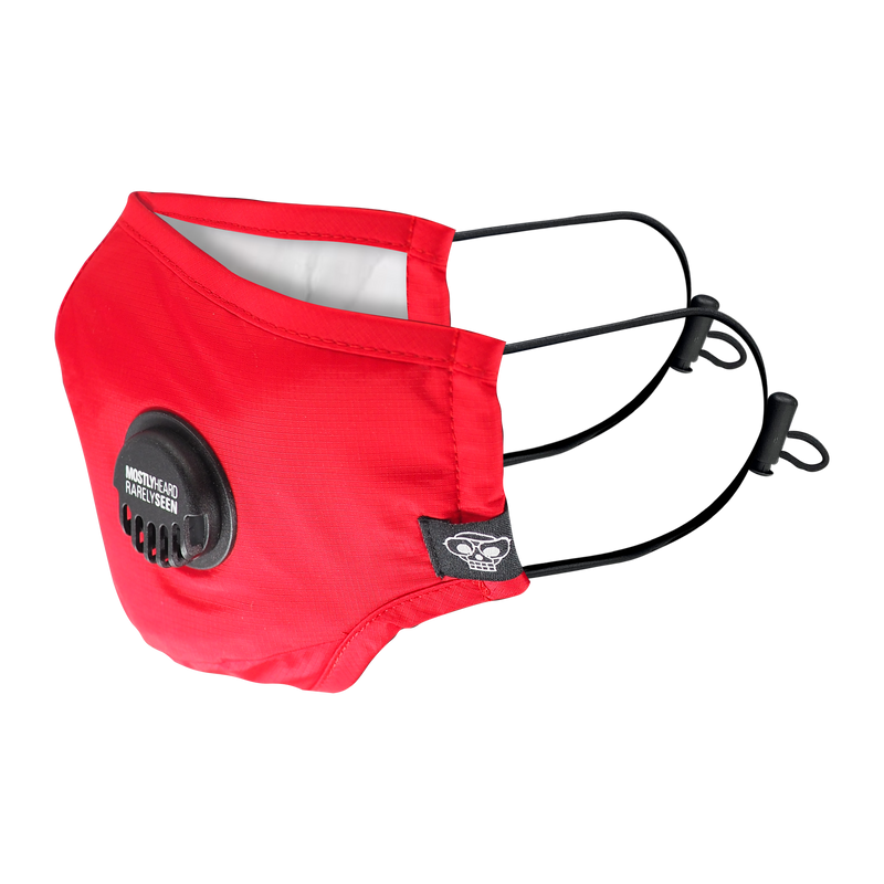 PERFORMANCE SERIES RED MHRS MASK - Mostly Heard Rarely Seen