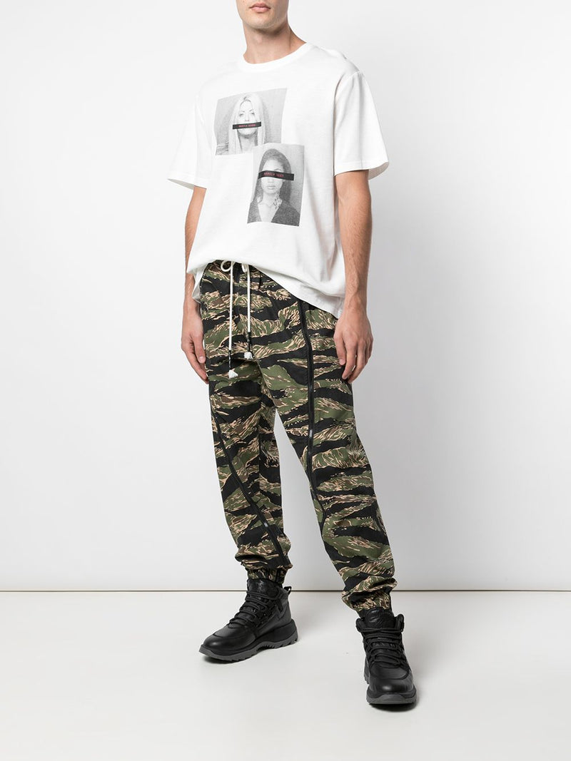 MUG SHOT TEE OFF WHITE - Mostly Heard Rarely Seen