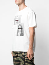 MUG SHOT TEE OFF WHITE - Mostly Heard Rarely Seen