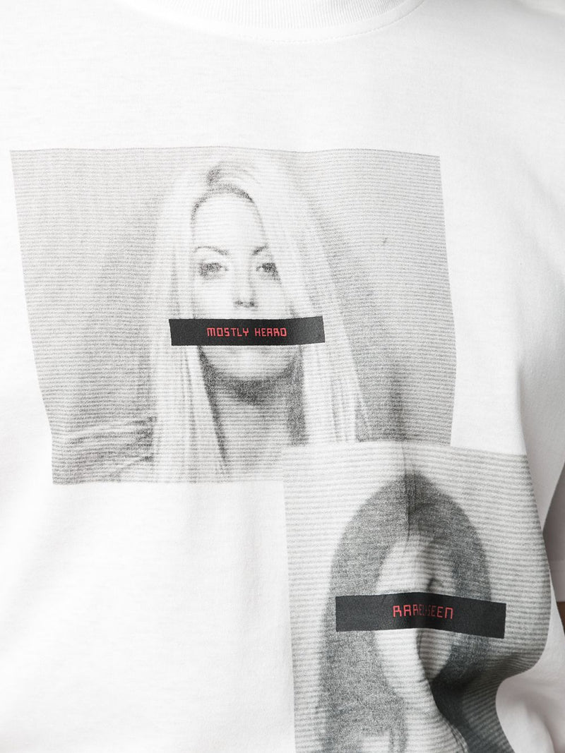 MUG SHOT TEE OFF WHITE - Mostly Heard Rarely Seen