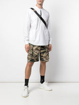 QUARTER ZIP UTILITY SHIRT OFF WHITE - Mostly Heard Rarely Seen