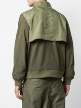 MESHED-UP BOMBER ARMY GREEN - Mostly Heard Rarely Seen