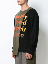 FOUR SLEEVES CREW NECK ARMY GREEN - Mostly Heard Rarely Seen