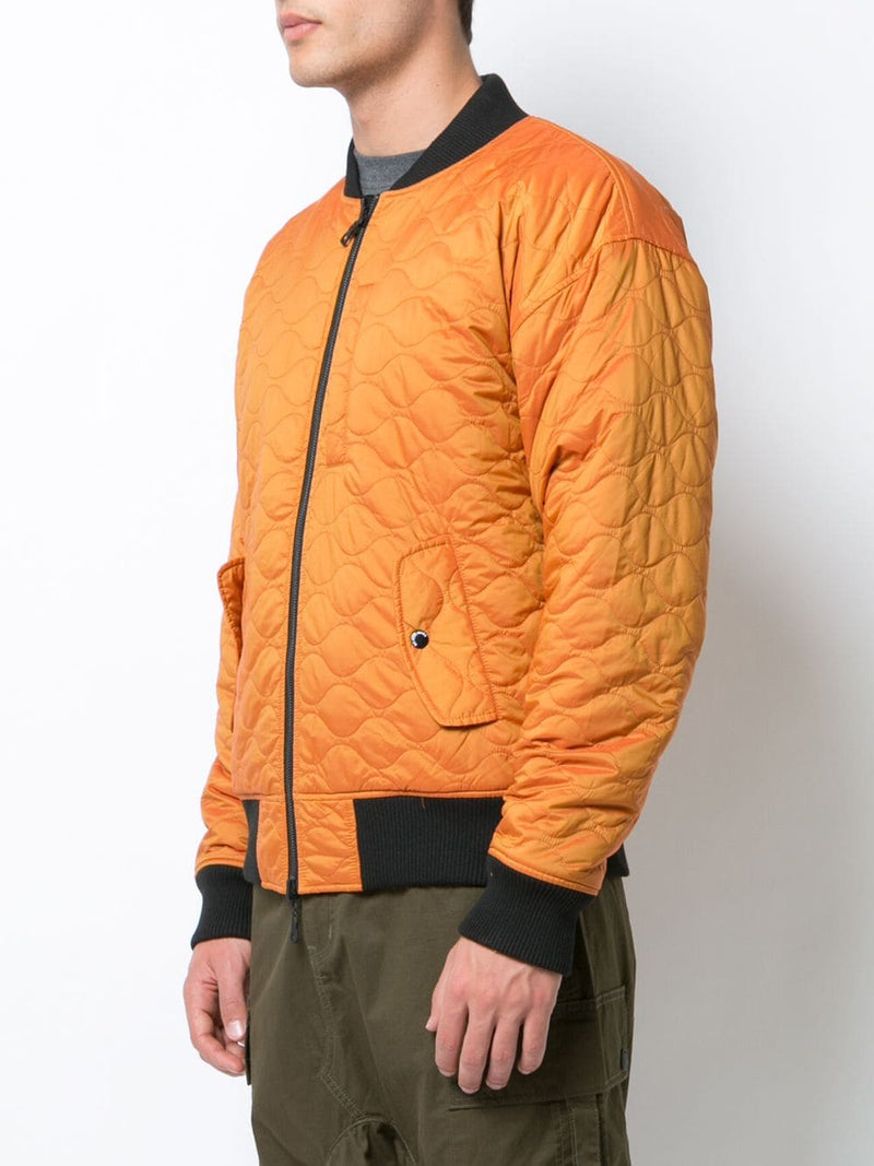 NYLON FIREARM MA-1 JACKET ORANGE - Mostly Heard Rarely Seen