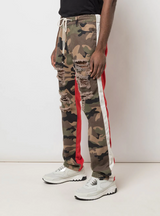 HALF AND HALF PANT JUNGLE CAMO/RED - Mostly Heard Rarely Seen