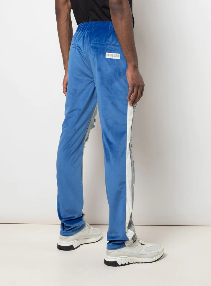 HALF AND HALF PANT BLUE DENIM/BLUE - Mostly Heard Rarely Seen