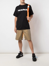 FANATIC SHORTS KHAKI/YELLOW - Mostly Heard Rarely Seen