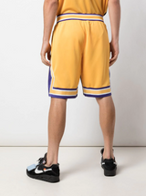 FANATIC SHORTS KHAKI/YELLOW - Mostly Heard Rarely Seen