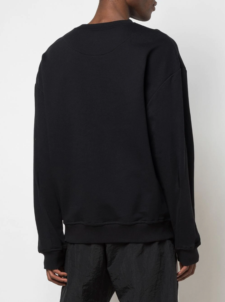 NIP AND TUCK CREW NECK BLACK - Mostly Heard Rarely Seen