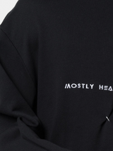 NIP AND TUCK CREW NECK BLACK - Mostly Heard Rarely Seen
