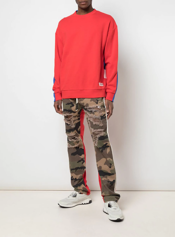 FANATIC CREW NECK RED - Mostly Heard Rarely Seen