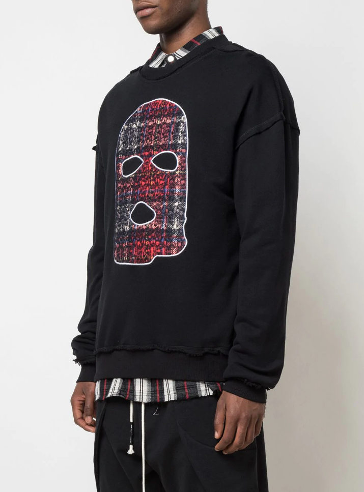 HIDE AND SEEK CREW NECK BLACK - Mostly Heard Rarely Seen