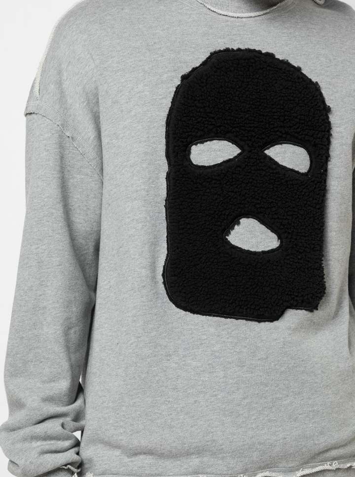 HIDE AND SEEK CREW NECK HEATHER GREY - Mostly Heard Rarely Seen