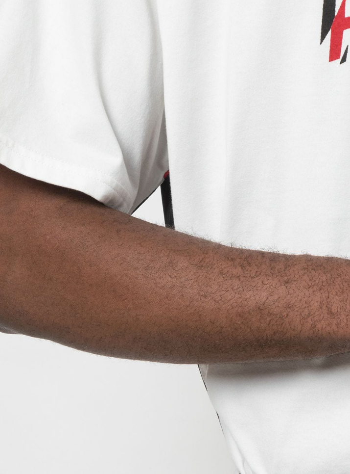 FANATIC CREW DROP SHOULDER T-SHIRT WHITE - Mostly Heard Rarely Seen