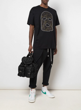 HIDE AND SEEK DROP SHOULDER T-SHIRT BLACK - Mostly Heard Rarely Seen