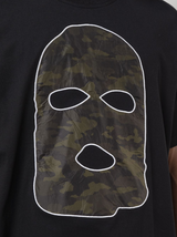 HIDE AND SEEK DROP SHOULDER T-SHIRT BLACK - Mostly Heard Rarely Seen