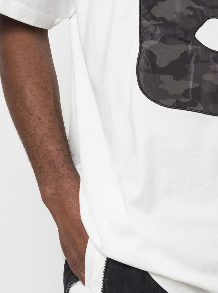 HIDE AND SEEK DROP SHOULDER T-SHIRT WHITE - Mostly Heard Rarely Seen