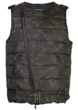 MOTO VEST GREEN CAMO - Mostly Heard Rarely Seen