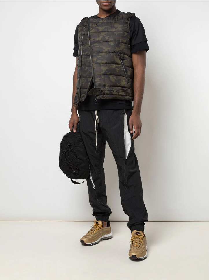 MOTO VEST GREEN CAMO - Mostly Heard Rarely Seen