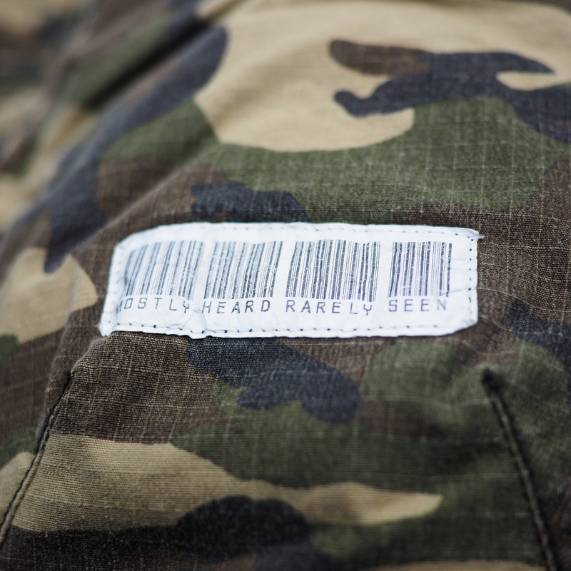 COMBAT CARGO PANT GREEN CAMO - Mostly Heard Rarely Seen