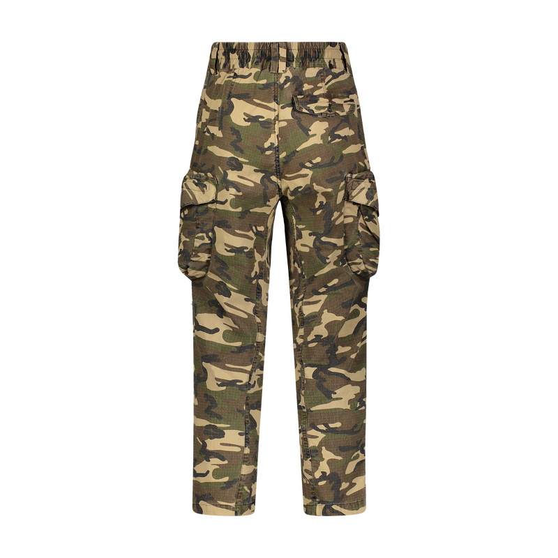 COMBAT CARGO PANT GREEN CAMO - Mostly Heard Rarely Seen