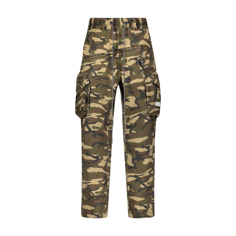 COMBAT CARGO PANT GREEN CAMO - Mostly Heard Rarely Seen