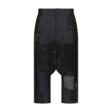 DOUBLE DROP PANT BLACK - Mostly Heard Rarely Seen