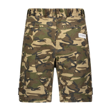 ZIPOFF CARGO SHORTS GREEN CAMO - Mostly Heard Rarely Seen