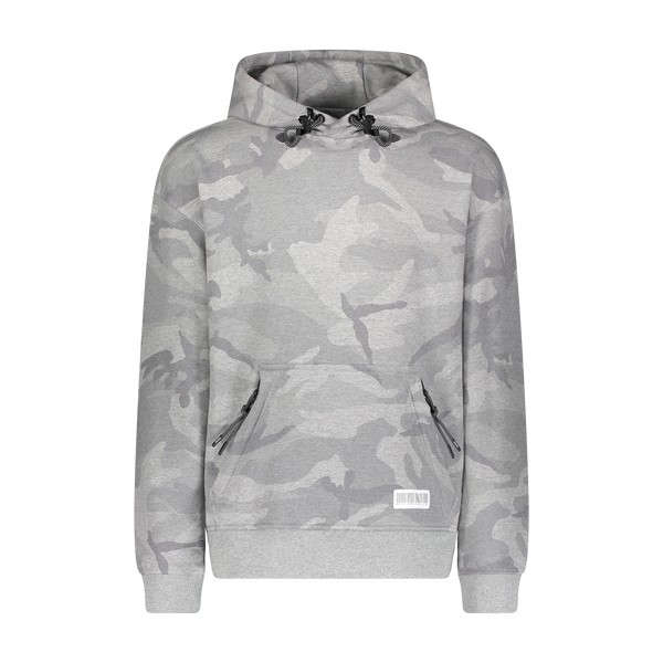 MELANGE CAMO HOODIE GREY CAMO - Mostly Heard Rarely Seen