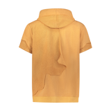 CUT ME UP S/S HOODIE ORANGE - Mostly Heard Rarely Seen