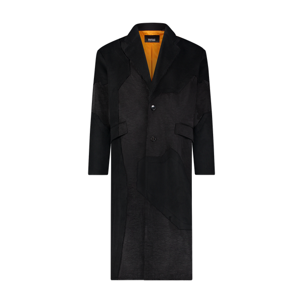 CUT ME UP OVERCOAT BLACK - Mostly Heard Rarely Seen