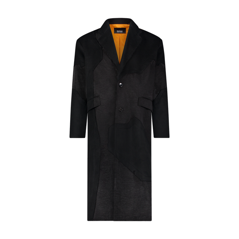 CUT ME UP OVERCOAT BLACK - Mostly Heard Rarely Seen