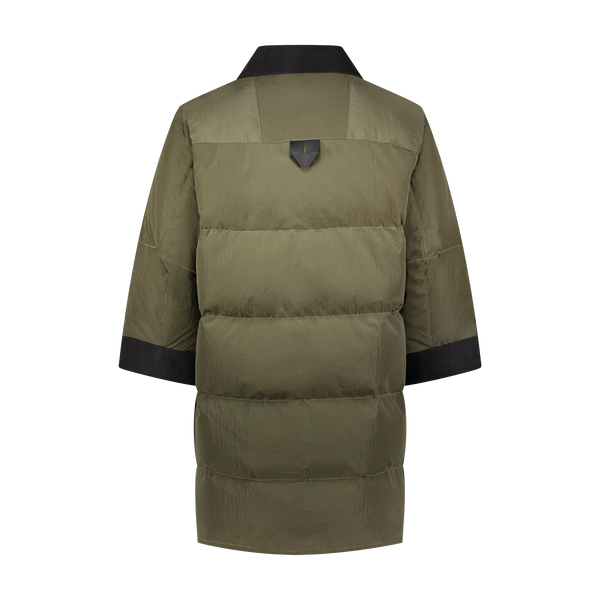 DUVET KIMONO JACKET ARMY GREEN - Mostly Heard Rarely Seen