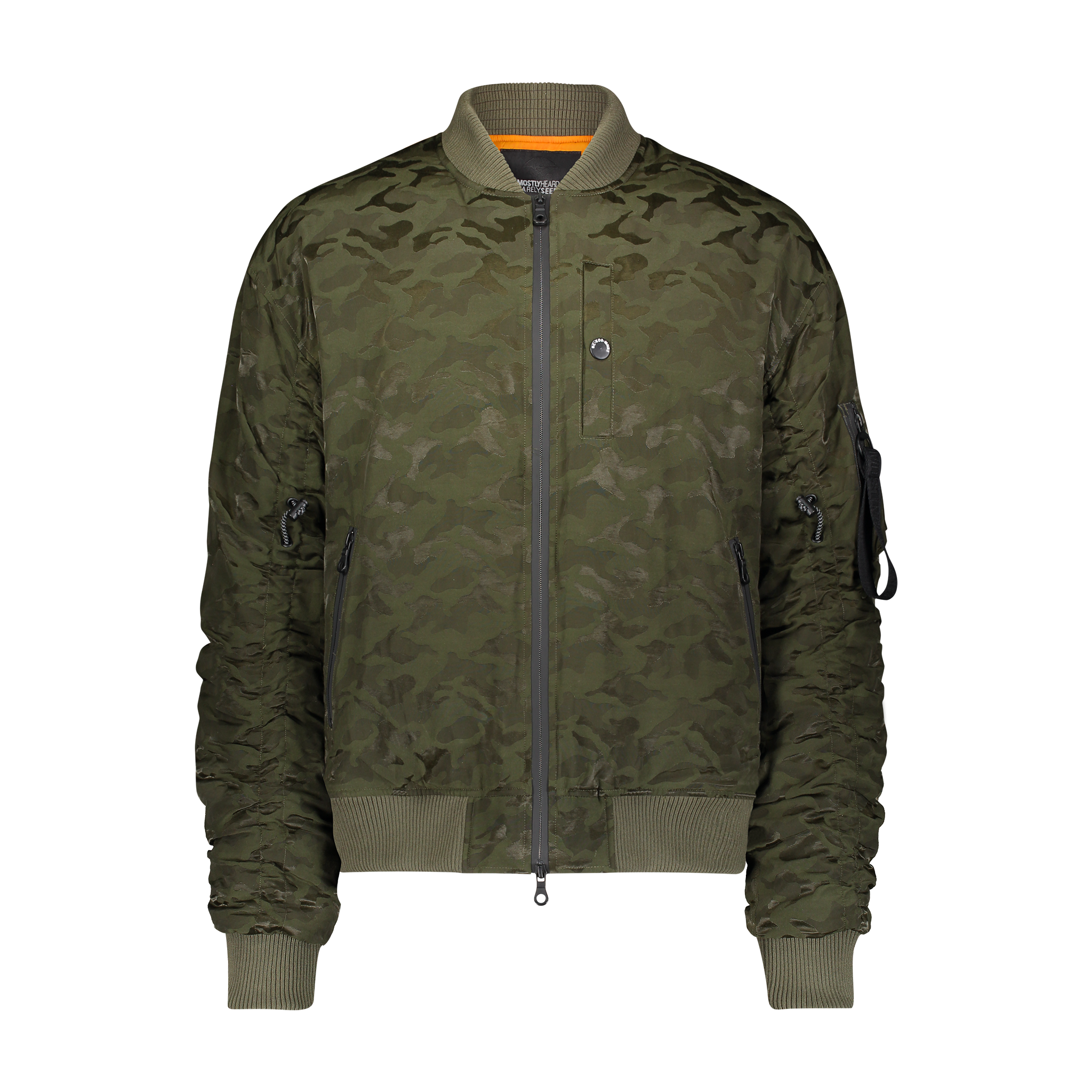 MILITECH BOMBER JACKET ARMY GREEN – Mostly Heard Rarely Seen