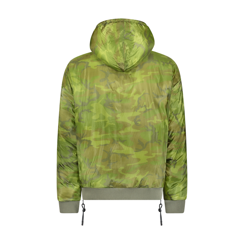 URBAN COVER HOODED JACKET LT ARMY GREEN - Mostly Heard Rarely Seen