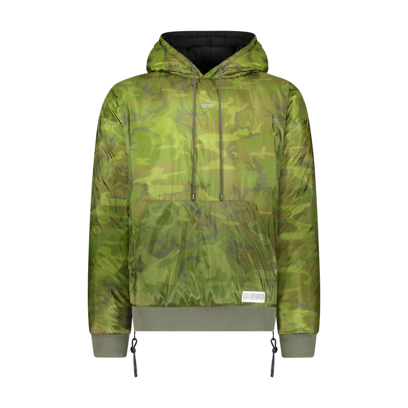 URBAN COVER HOODED JACKET LT ARMY GREEN - Mostly Heard Rarely Seen