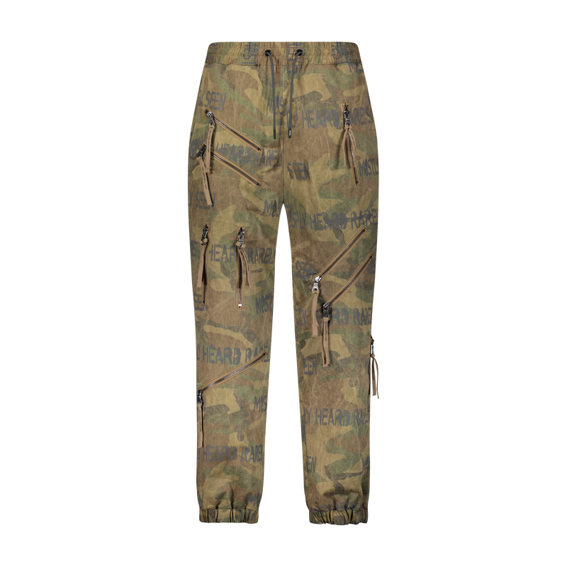 "ZIPPER OVERLOAD TACTICAL" PANTS - Mostly Heard Rarely Seen