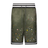 "SPLATTER PAINT" BASKETBALL SHORT - Mostly Heard Rarely Seen