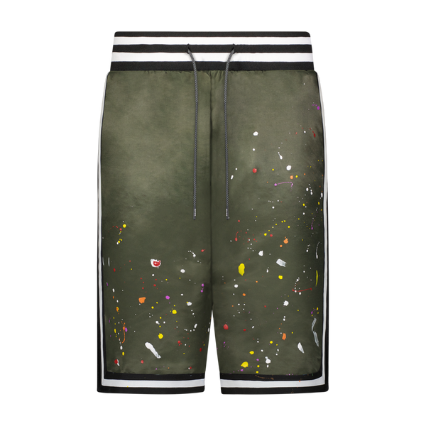 "SPLATTER PAINT" BASKETBALL SHORT - Mostly Heard Rarely Seen