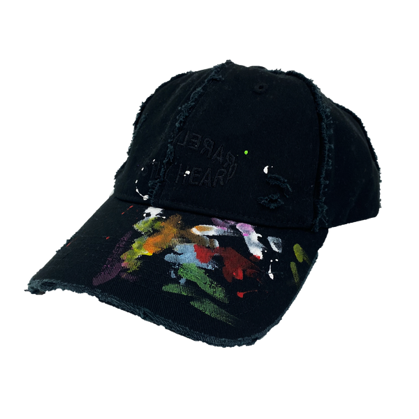 "DISTRESSED PAINTED" DAD HAT - Mostly Heard Rarely Seen