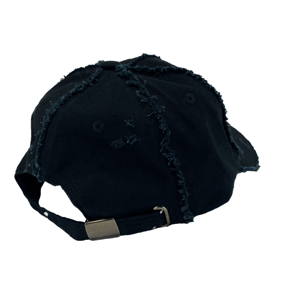 "DISTRESSED PAINTED" DAD HAT - Mostly Heard Rarely Seen