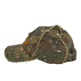 "DISTRESSED PAINTED" DAD HAT