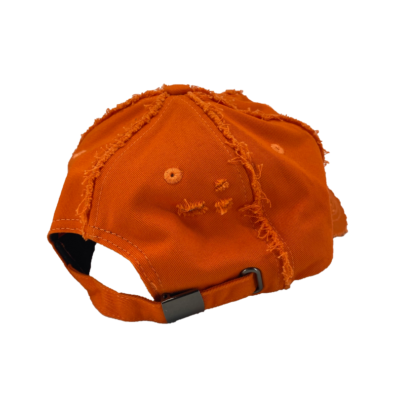 "DISTRESSED PAINTED" DAD HAT - Mostly Heard Rarely Seen
