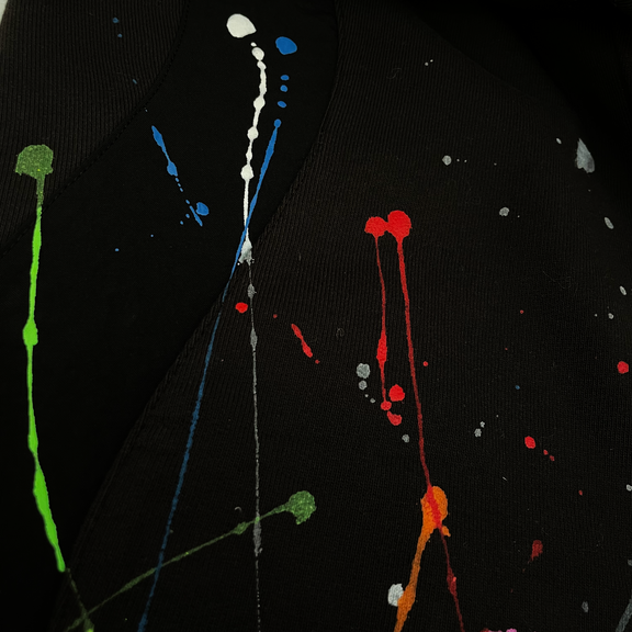"SPLATTER PAINT" PANTS - Mostly Heard Rarely Seen