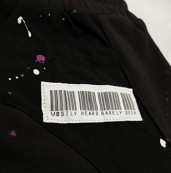 "SPLATTER PAINT" PANTS - Mostly Heard Rarely Seen