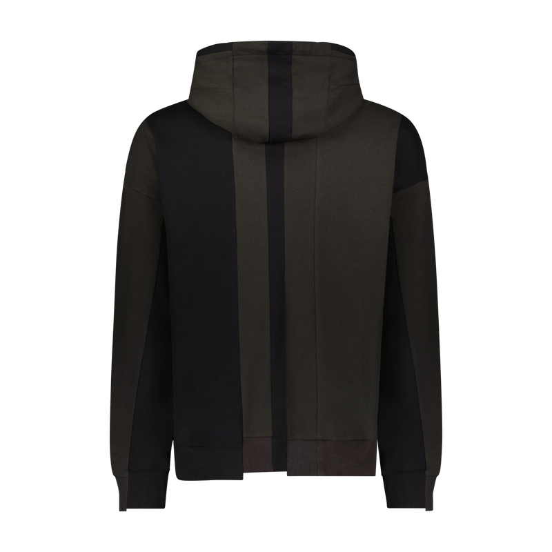 "SPLICED TEXT" HOODIE - Mostly Heard Rarely Seen