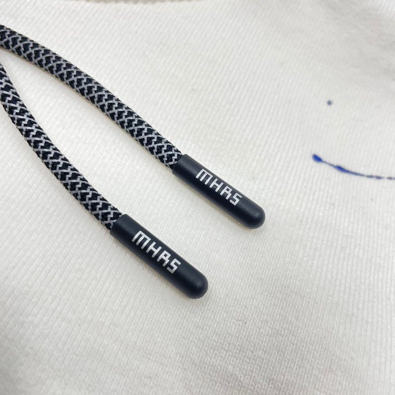 "DISTRESSED PAINTED" HOODIE - Mostly Heard Rarely Seen