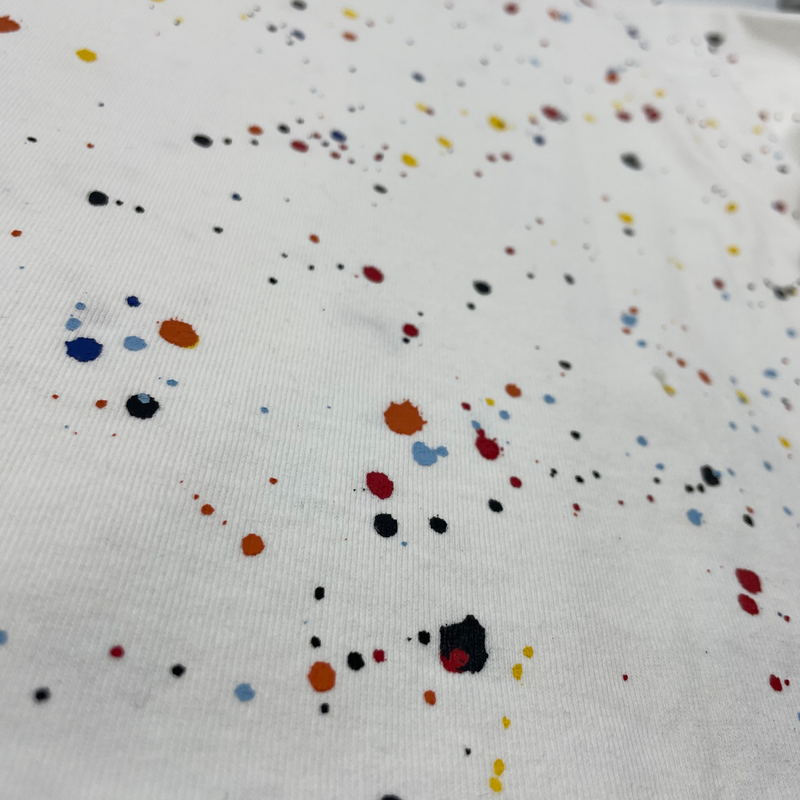 "GET OUT SPLATTER PAINT" TEE