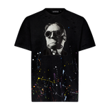 "INVISIBLE MAN SPLATTER PAINT" TEE - Mostly Heard Rarely Seen