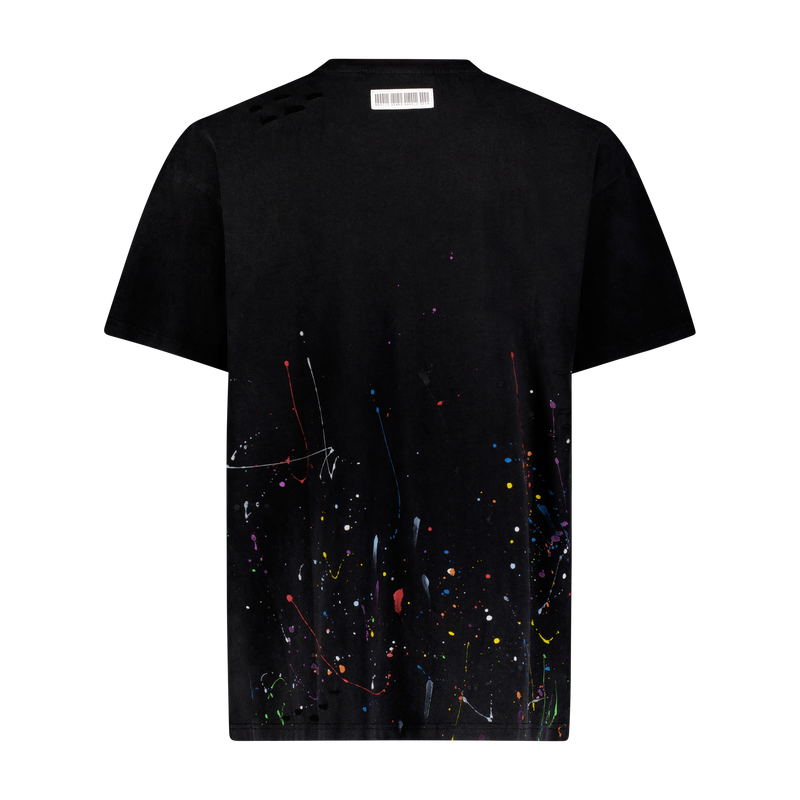 Off white online paint splatter tee